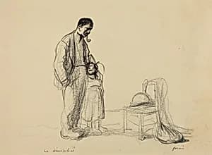 Le demobilisé by Jean-Louis Forain