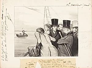 Le Dernier du Télémaque by Honoré Daumier
