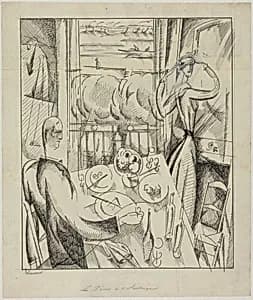 Le Dîner à l'auberge