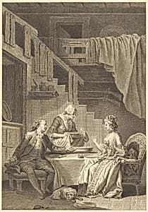 Le faucon by Jean Dambrun and Jean-Baptiste Tilliard after Jean-Honoré Fragonard
