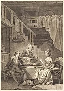 Le faucon by Jean Dambrun and Jean-Baptiste Tilliard after Jean-Honoré Fragonard