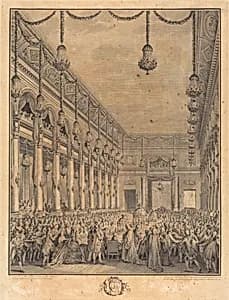 Le festin royal by Jean-Michel Moreau