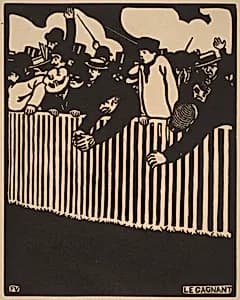 Le Gagnant (The Winner) by Félix Vallotton