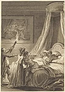 Le gascon puni by Louis-Michel Halbou and Antoine-Jean Duclos after Jean-Honoré Fragonard