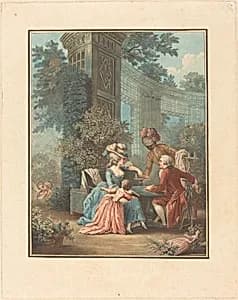Portrait of Louis-Marin Bonnet after Pierre-Antoine Baudouin