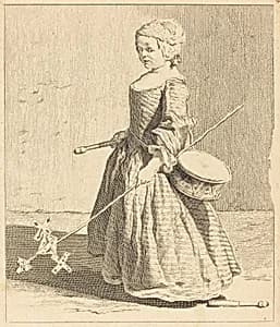 Le Jeune Soldat by Charles-Nicolas Cochin I after Jean Siméon Chardin