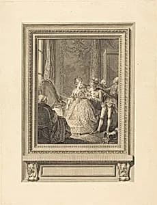 Le jour by Charles Emmanuel Patas after Charles Eisen