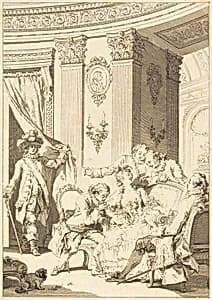 Portrait of Jean-Baptiste Tilliard and Antoine-Jean Duclos after Jean-Honoré Fragonard