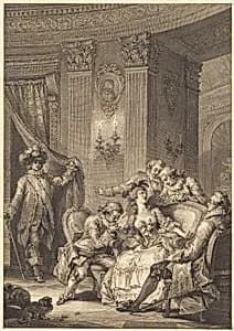 Le mari confesseur by Jean-Baptiste Tilliard and Antoine-Jean Duclos after Jean-Honoré Fragonard