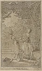 Le Mari sylphe by Hubert François Gravelot