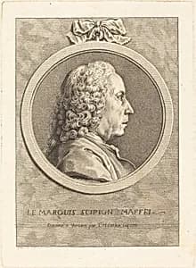 Le Marquis Scipion Maffei by Charles-Nicolas Cochin II