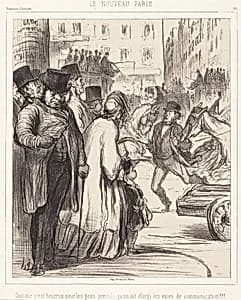 Le Nouveau Paris by Honoré Daumier