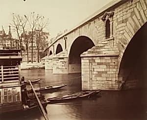 Le Pont Marie by Eugène Atget