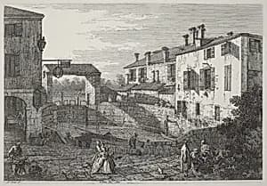 Le Porte Del Dolo by Canaletto