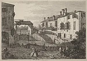 Le Porte Del Dolo by Canaletto