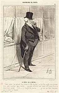 Le Préfet de l'Empire by Honoré Daumier
