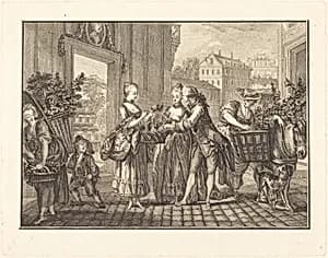 Le printemps by Joseph de Longueil after Charles Eisen