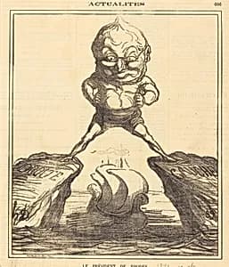 Le Président de Rhodes by Honoré Daumier