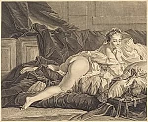 Portrait of Pierre Charles Levesque after François Boucher