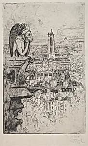Le Stryge by Joseph Pennell