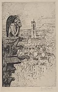 Le Stryge by Joseph Pennell
