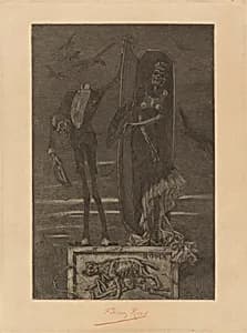 Le Vice suprème: Frontispiece by Félicien Rops