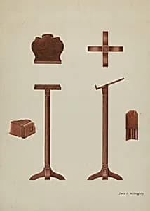 Lectern (Reading Stand) by David P Willoughby