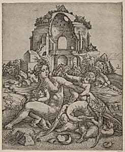 Leda and the Swan by Giovanni Battista Palumba