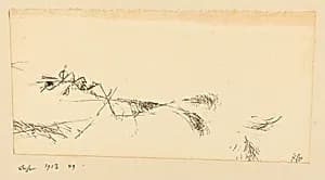 Leiche (Corpse) by Paul Klee