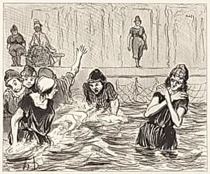 Les Barbotteuses by Honoré Daumier