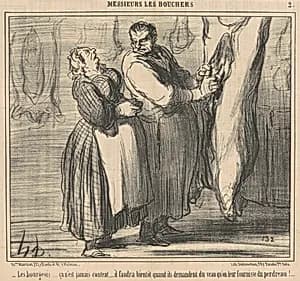 Les bourgeois ... by Honoré Daumier