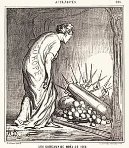 Les Cadeaux de Noël de 1868 by Honoré Daumier