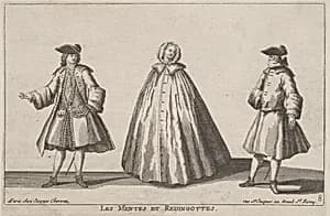 Les Mentes et Redingottes by published by Jacques Chéreau