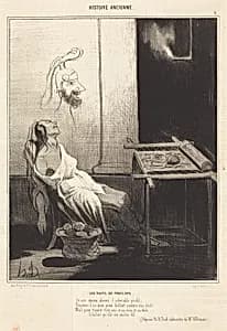 Les Nuits de Pénélope by Honoré Daumier