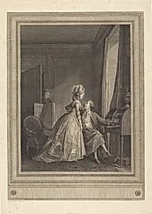 Portrait of Jean-Louis Delignon after Nicolas Lavreince