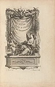 Portrait of Jean-Charles Baquoy, after Charles Eisen, James Thomson (author), and Marie-Jeanne de Châtillon Bontems (translator)