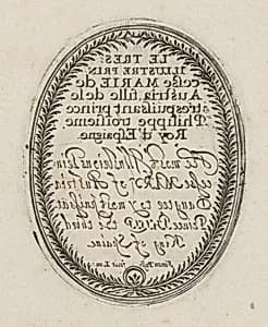 Lettering [bottom half] by Simon de Passe