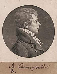 Levin Hicks Campbell by Charles B. J. Févret de Saint-Mémin