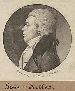 Lewis Salles by Charles B. J. Févret de Saint-Mémin