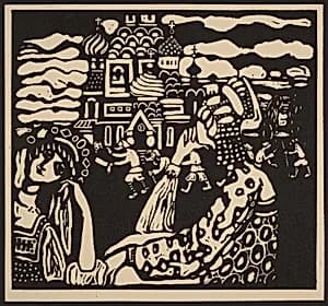 L'Église by Wassily Kandinsky