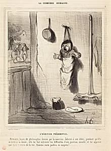 L'Héritier présomptif by Honoré Daumier