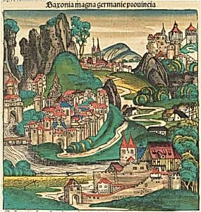 Liber Chronicarum (Nuremberg Chronicle) by Hartmann Schedel (author), Michel Wolgemut, Wilhelm Pleydenwurff,and Albrecht Durer