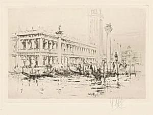 Library of San Marco by William Walcot