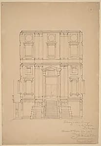 Library, San Lorenzo by John Russell Pope
