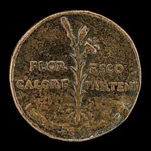 Lily and Inscription [reverse] by Lysippus Junior