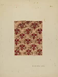 Lining of Baby's Hood by Florence Earl