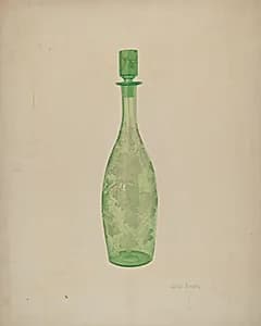 Liquor Bottle by Adele Brooks