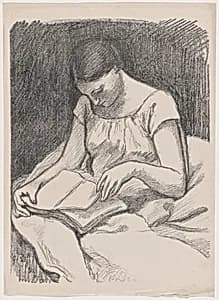 Liseuse (The Reader) by Georges Daniel de Monfreid
