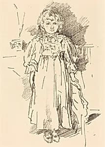 Little Evelyn by James McNeill Whistler