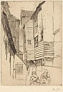 Little Smithfield by James McNeill Whistler